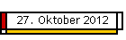 27. Oktober 2012